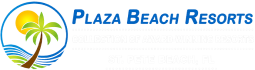 Plaza Beach Resorts logo, representing a beachfront hotel offering leisure and relaxation by the sea.